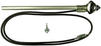 Celsus AN7901A Wing Mounted Telescopic Antenna - Chrome Mast