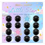 Gender Reveal Dart Board Game - BLOOMWIN Twinkle Twinkle Little Star Gender Reveal Ideas Baby Gender Reveal Balloon Dart Game Baby Shower Guessing Game, Pink and Blue