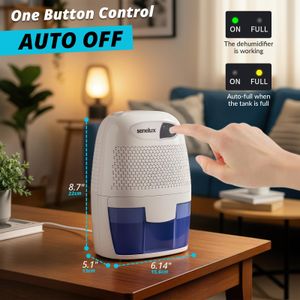 Senelux Mini Dehumidifier 500ml – Compact Moisture Absorber
