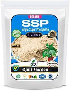 Rimi Garden Ssp Single Super Phosphate, Essential Organic Fertilizer For Plant Growth With ++ Charged Growth Microbes(900 Gm), Powder