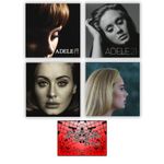 Adele: Complete 4 Studio Album CD Discography Collection (19 / 21 / 25 / 30) with Bonus Art Card