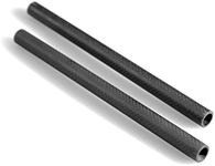 SMALLRIG Carbon Fiber 15mm Rod Pack of 2, 22.5cm 9 Inches - 1690