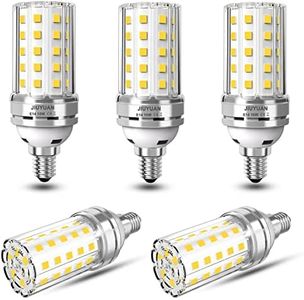 JIUYUAN Lampadine a LED E14 10W 80W Lampadine a Incandescenza Equivalenti Bianco Naturale 4000K 1000Lm E14 LED Lampadine Mais Lampadine a Vite Piccola Edison 5 Pezzi