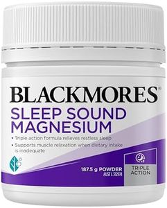 Blackmores Sleep Sound Magnesium |Relieves Muscle Cramps When Dietary Intake is Inadequate & Restless Sleep | 187.5 g Powder