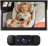 LUCKVIEW Car Baby Camera, 5" 1080P 
