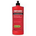 Mothers Wax And Polish 81132 Rubbing Compound& Sand Scratches