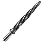 Saipor 5/8" Spiral Flute Reamer with 1/2 inch Shank, M2 HSS Bridge/Construction Reamer Taper Chucking Reamer Drill Bit Car/Maintenance Reamer for Steel, Alloy, Aluminum, Copper, Plastic