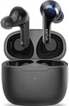 EarFun Air True Wireless Earbuds, [CES & IF Awards] Bluetooth Earbuds with 4 Mics Clear Call, IPX7 Waterproof, Deep Bass, Wireless Charging, Game Mode, App Customize EQ, 35H Long Playtime,APP Version