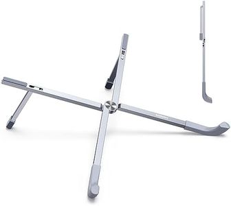 UGREEN Soporte Ligero de Aluminio con Ventilación para Portátil de 10 a 17,3 Pulgadas, Soporte Plegable Ajustable MacBook Compatible con iPad, MacBook Pro/Air, Surface, DELL, HP