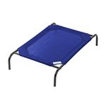 Coolaroo The Original Cooling Elevated Pet Bed, Medium, Aquatic Blue