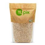 Yupik Organic Regular Rolled Oats, 1 kg, Non-GMO, Kosher, Vegan, Steamed, Rolled, and Lightly Toasted Whole Oat Groats, Salt-Free, Good Source of Fiber, Ideal for Baking & Topping