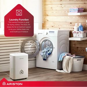 Ariston 16L Dehumidifier – Compact Home Moisture Removal