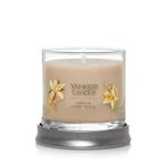 Yankee Candle Vanilla Crème Brûlée Scented, Signature 4.3oz Small Tumbler Single Wick Candle, Over 20 Hours of Burn Time