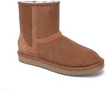 Yellow Earth Adults Byron Classic Ugg Boot, Chestnut, US M9/W10