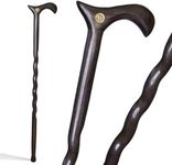 Brazos Handcrafted Wood Walking Can