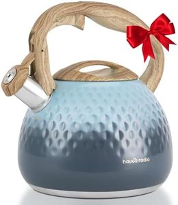Tea Kettle, Loud Whistle Tea Kettles for Stovetop,Food Grade Stainless Steel Tea kettles for Stove Top with Anti-hot Ergonomic Handlefor Tea, Coffee, Milk,2.5QT