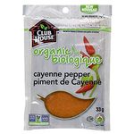 Club House, Quality Natural Herbs & Spices, Organic Cayenne Pepper, 33g