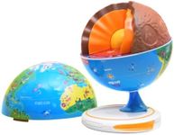 PlayShifu Orboot Core | Explore Earth’s Surface, Fossils, Minerals & Glowing Core | Openable Interactive Globe | Geography for Kids Toys | Ages 4 and Up