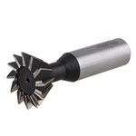 CNBTR 60 Degree Dovetail Milling End Tool High Speed Steel 12 Flutes