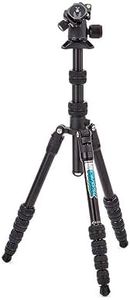 3 Legged Thing Punks Corey 2.0 Magnesium Alloy Ultra-Compact Travel Tripod - Adjustable, Multi-use Camera Tripod with Three Detachable Legs (COREYDARK2.0)