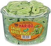 Haribo Sour Apple Rings, Gummy Bear