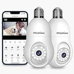 LaView 4MP Bulb Security Camera 2.4