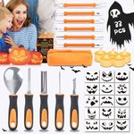 Pumpkin Carving Kit,33 PCS Pumpkin 