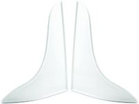 Prime-Line MP6086 Bath Tub Splash Guard, 9 in. x 10-3/4 in., Plastic, White (1 Set)