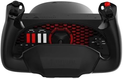 Honeycomb Aeronautical Alpha Flight Controls Yoke & Switch Panel