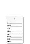 SmartSign Perforated Garment Tags |
