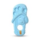 Foodie Puppies Rubber Dental Puppy Teething Chew Slipper Shape Toy - (Footwear Toy) for Puppies and Small Dogs | Teether Elastic Dog Molar Tooth Cleaning Toy (Colour May Vary)