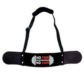 Aprodo New Arm Blaster, Biceps Muscle Workout, Heavy Duty Thick Gauge, Padded, for Men & Women (NO Pain NO GAIN)