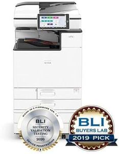 RICOH IM C4500 - Color Laser Multifunction Copier - 45ppm, Copy, Print, Scan, Auto Duplex, Network, WiFi, 4 Trays and Comes with Pre-Installed Postscript 3 Supplement (Renewed)