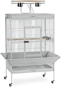 Prevue Pet Products Wrought Iron Select Bird Cage Pewter Hammertone 3151BLK