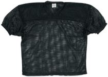 Markwort Adult Football Porthole Mesh Jersey (Black, Small/Medium)