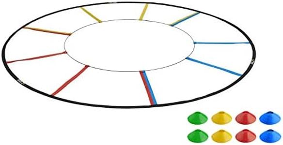 SKLZ Reactive Agility Ladder Unisex-Adult, Blue, Red, Yellow, Taille Unique