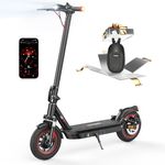 iScooter i10 Series Electric Scooter Adults, Powerful 750W/650W Motor, Max 96/45 KM Long-Range & 45/40 KM/H Speed, Double Braking System, Foldable Commuting EScooter for Adults with APP & Turn Signals