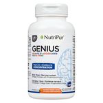 Nutripur GENIUS Kids and Teens - Concentration ADD/ADHD formula, 90 chewable softgels