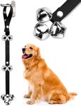 MEKEET Potty Doorbells for Dog Training Iron Bells, Adjustable Nylon Rope Toilet Training Bells (1PCS)
