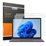 Megoo Tempered Glass Screen Protector for Microsoft Surface Laptop 6 (2024) /5/4/3(15 inch), Easy Installation, Scratch Resistant, Ultra Clear Protective Film, 2-Pack