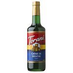 Torani Crème De Menthe Flavour Syrup 750 Milliliter