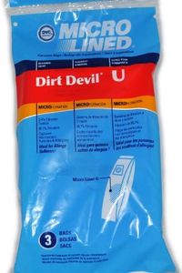 Dirt Devil Type U Microfresh Vacuum Bags (3-Pack), 3920750001