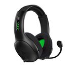 PDP Gaming LVL50 Wireless Headset with Mic for Xbox One, Series X|S - PC, Laptop Compatible - Noise Cancelling Microphone, Bass Boost, Lightweight, Soft Comfort Over Ear Headphones - Black