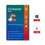 CCleaner Professional for Windows | 1 Device 1 Year | Boost your PC's performance | Email Delivery in 2 hours.