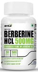 NutriJa Berberine HCL 500MG Capsules - 98% Highly Purified and Bioavailable Supplement -30 Capsules