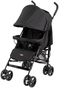 Mother’s Choice Poppy Umbrella Stroller- Lightweight Compact Pushchair with Lay‑Flat Recline, UPF 50+ Canopy & Carry Strap – Suitable from Birth to 17kg