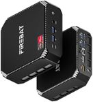 FIREBAT Mini Gaming PC Ryzen7 6800H【A6】8C/16T, Up to 4.7GHz, AMD Radeon 680M Graphics, USB-C, WiFi 6 BT5.2, 2.5G LAN, 16GB DDR5 4800MHz Dual Channel, 512GB PCIe, Student/Home/Business Desktop Computer
