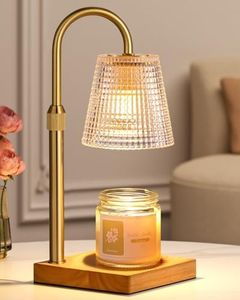 Hong-in Candle Warmer Lamp with Timer Dimmer,Birthday Gifts for Women Mom Sister,House Warming Gifts New Home Room Decor,Vintage Wax Warmer for Scented Wax Jar Candles