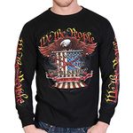 Hot Leathers Men's We The People Long Sleeve Shirt (Black, X-Large)