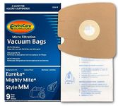 EnviroCare Replacement Micro Filtration Vacuum Bags Made to fit Eureka Style MM Eureka Mighty Mite 3670 and 3680 Series Canisters 9 Bags